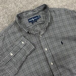 Ralph Lauren Shirt BLAKE Mens Large Multicolor Button Down Long Sleeve Plaid